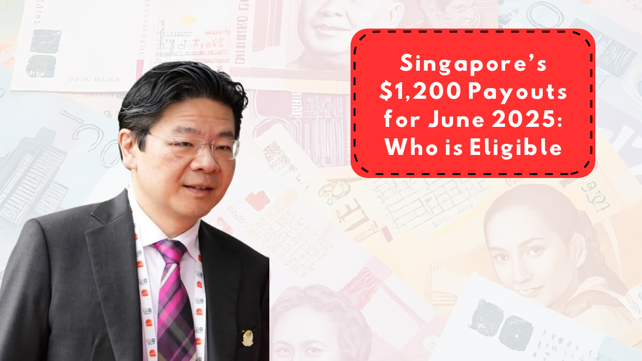 Singapore’s $1,200 Payouts for June 2025 Who is Eligible